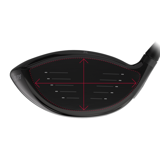 PXG 0311 Black Ops tour-1 Driver Face Shape